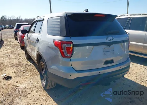 2016 Ford Police Interceptor из США, поврежденный, VIN 1FM5K8ATXGGD05865